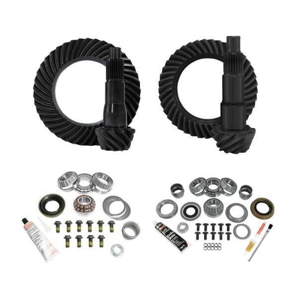 Yukon Gear & Axle - Yukon Gear & Install Kit Package For Jeep JL Non-Rubicon w/ D30 FR & D35 RR in a 5.13 Ratio - YGK075