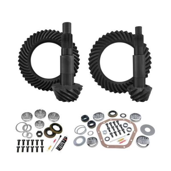 Yukon Gear & Axle - Yukon Gear & Install Kit Package for 99-16 Ford F350 Dana 60 Front/Dana 80 Rear 3.73 Ratio - YGK143