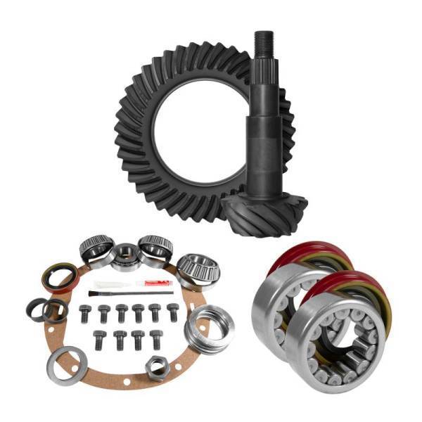 Yukon Gear & Axle - Yukon 8.5in GM 3.73 Rear Ring & Pinion Install Kit Axle Bearings 1.625in Case Journal - YGK2012