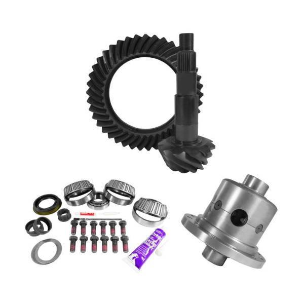 Yukon Gear & Axle - Yukon 11.5in AAM 3.73 Rear Ring & Pinion Install Kit Positraction 4.125in OD Pinion Bearing - YGK2109