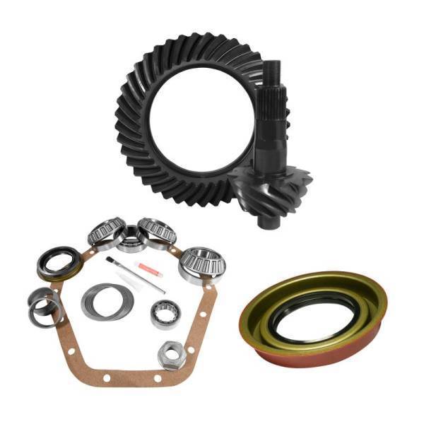 Yukon Gear & Axle - Yukon Gear Ring & Pinion Install Kit for 10.5in. GM 14 Bolt 5.13 Thick Ring - YGK2123