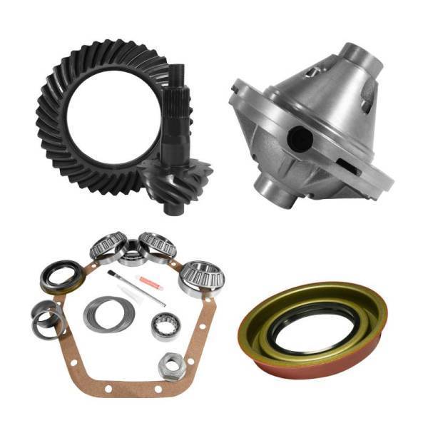 Yukon Gear & Axle - Yukon 10.5in GM 14 Bolt 4.56 Rear Ring & Pinion Install Kit 30 Spline Positraction - YGK2127