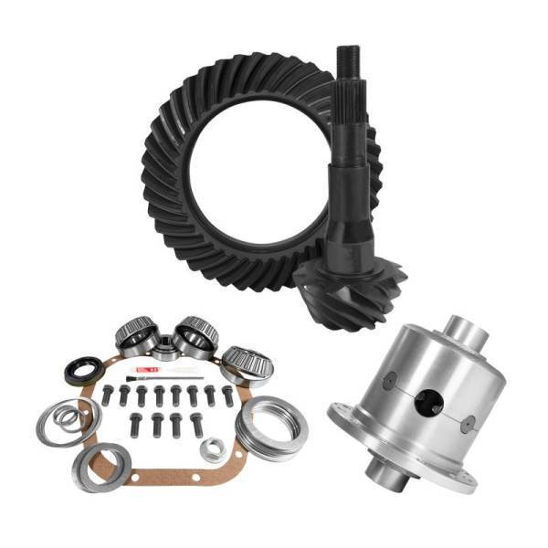 Yukon Gear & Axle - Yukon 10.5in Ford 3.73 Rear Ring & Pinion Install Kit 35 Spline Positraction - YGK2139