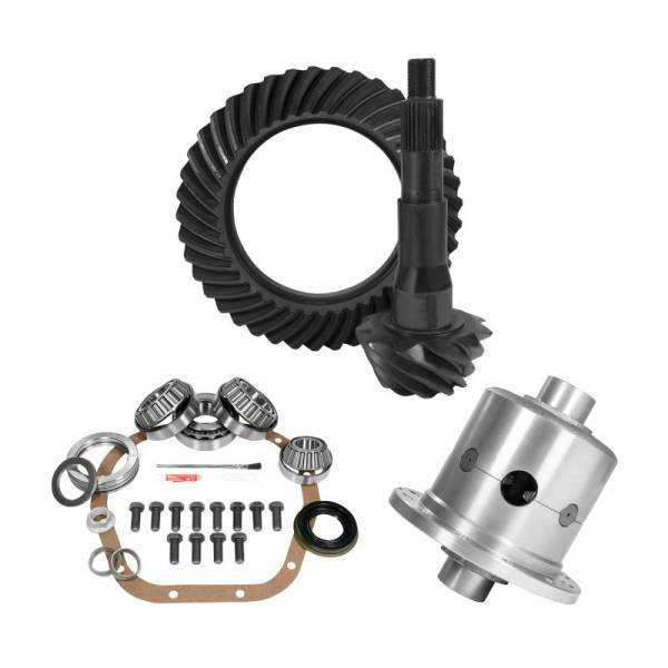 Yukon Gear & Axle - Yukon 10.5in Ford 3.73 Rear Ring & Pinion Install Kit 35 Spline Positraction - YGK2143