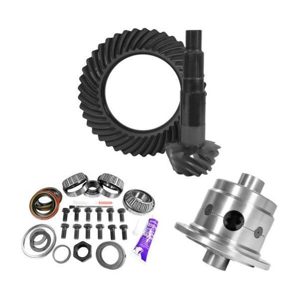 Yukon Gear & Axle - Yukon 11.25in Dana 80 3.54 Rear Ring & Pinion Install Kit 35 Spline Positraction 4.375in BRG - YGK2178