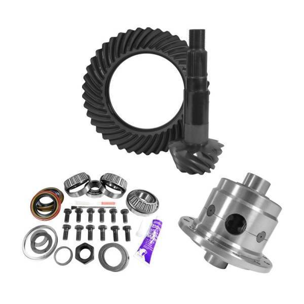 Yukon Gear & Axle - Yukon 11.25in Dana 80 Thin 3.73 Rear Ring & Pinion Install Kit 35 Spline Positraction 4.375in - YGK2180