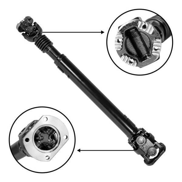 Yukon Gear & Axle - Yukon Gear & Axle USA Standard Driveshaft for 03-05 Ram 2500/3500 Diesel Front w/ Manual Transmission 19in Length - ZDS9538