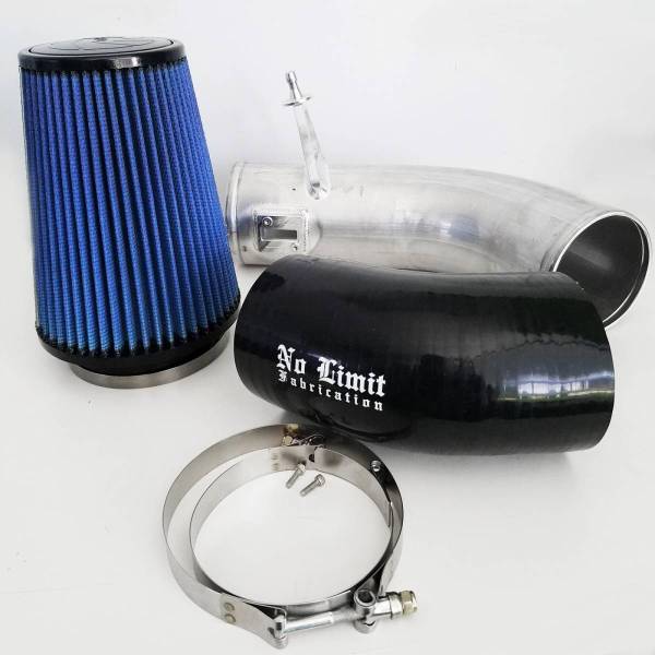 No Limit Fabrication - No Limit Fabrication 6.7 Cold Air Intake Raw Oiled Filter 2017-Present - 67CAIRO17