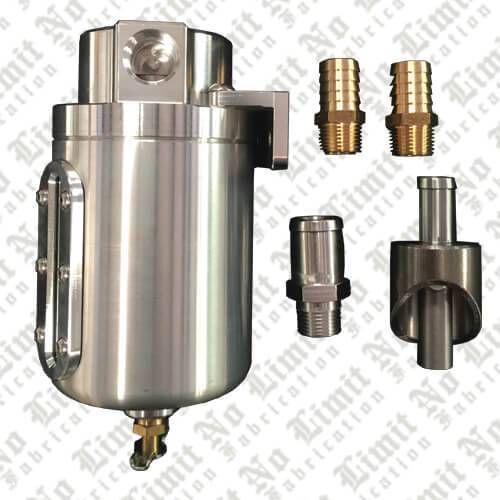 No Limit Fabrication - No Limit Fabrication Universal Catch Can - CATCHCAN