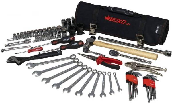 No Limit Fabrication - No Limit Fabrication Boxo Usa 66 Pc Universal Tool Roll For Side By Side Vehicles No Limit Fabriaction - BoxoPA915