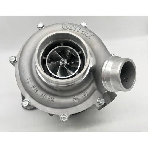 No Limit Fabrication - No Limit Fabrication 2 Drop in Factory Replacement Turbo Charger for 17 -19, 6.7 Ford PowerStroke 64mm Compressor, 67mm Turbine with Whistle Option  - 67VGT6467W17