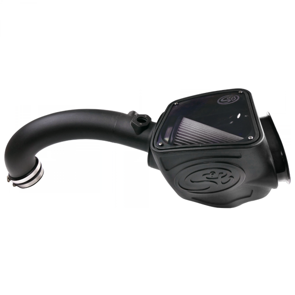 S&B Filters - S&B Cold Air Intake For 16-18 Nissan Titan, V8-5.0L Cummins Dry Dry Extendable White - 75-5082D