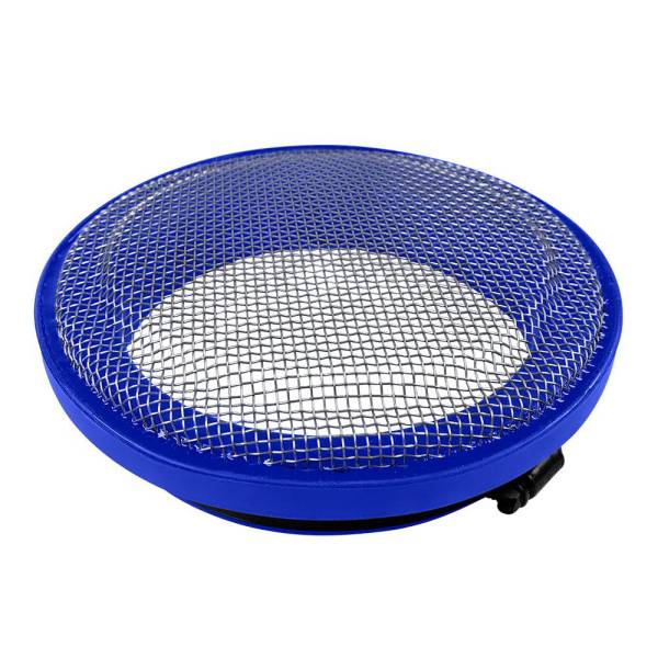 S&B Filters - S&B Turbo Screen 5.0 Inch Blue Stainless Steel Mesh W/Stainless Steel Clamp - 77-3010