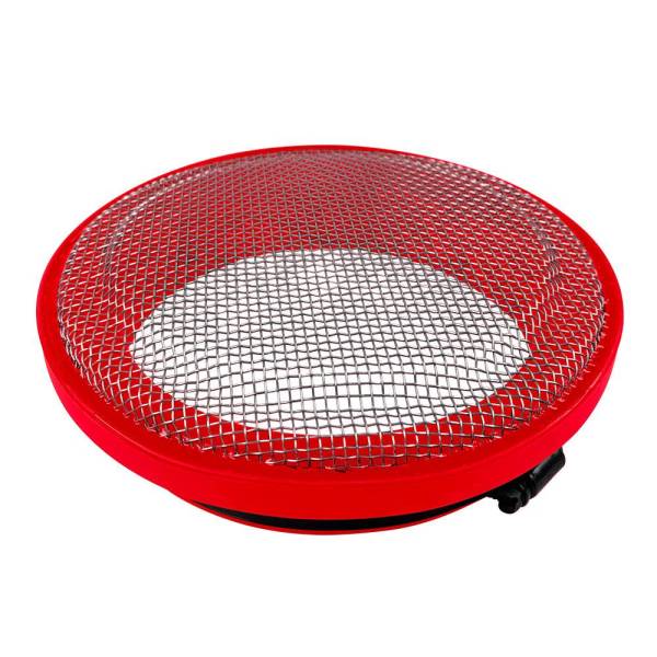 S&B Filters - S&B Turbo Screen 4.0 Inch Red Stainless Steel Mesh W/Stainless Steel Clamp - 77-3003