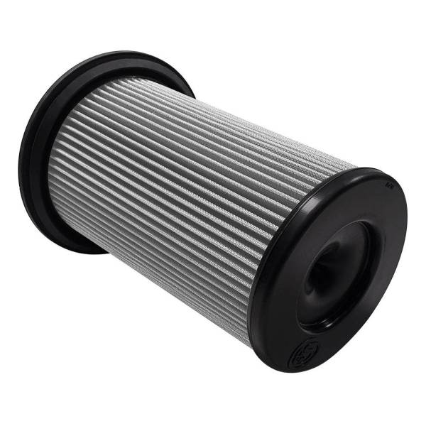 S&B Filters - S&B Air Filter For Intake Kits 75-5137 / 75-5137D Dry Extendable White - KF-1077D