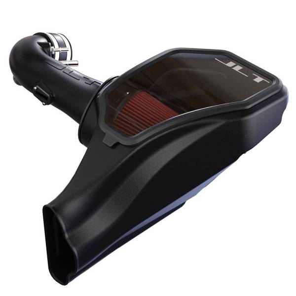 S&B Filters - S&B JLT Cold Air Intake with Snap-In Lid For 15-22 Ford Mustang GT 5.0L Cotton Cleanable Red - CAI-75-5142