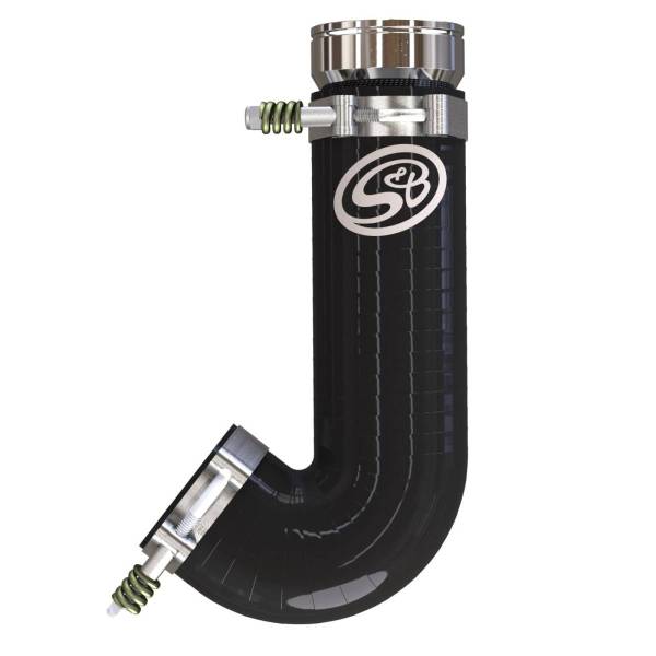 S&B Filters - S&B Hot Side Intercooler Pipe for 20-22 Silverado/Sierra 1500 Duramax 3.0L - 83-1003