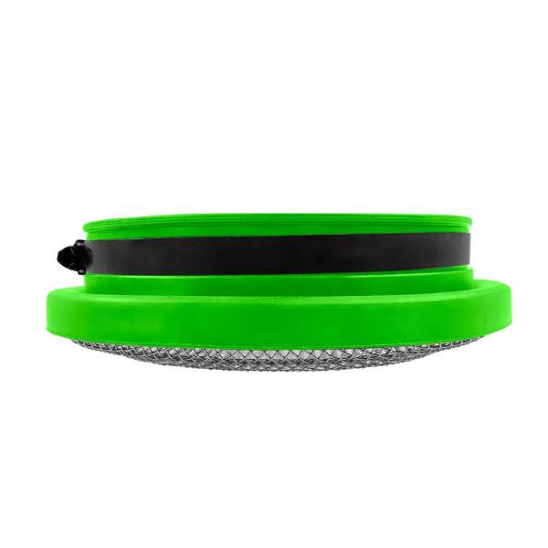 S&B Filters - S&B Turbo Screen Guard With Velocity Stack - 3.50 Inch (Green) - 77-3018