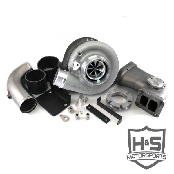 H&S Motorsports LLC - H&S Motorsports LLC 08-10 Ford Powerstroke 6.4 SX-E Single Turbo Kit - 342004-66