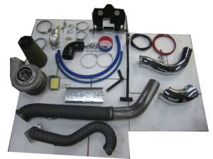 Turbo Chargers & Components - Turbo Charger Kits - Industrial Injection - Duramax 04-05 LLY Compound Add-A-Turbo Kit
