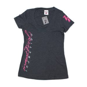 Industrial Injection - XL Women's ii Grey V-Neck - Image 1