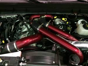 H&S Motorsports - H & S 11-16 Ford 6.7L SX-E Turbo Kit -  Billet 63mm Inducer, Raw Steel Pipe Finish - Image 4