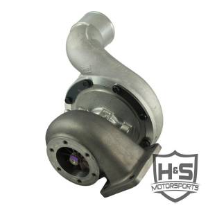H&S Motorsports - H & S H&S Motorsports Billet 64mm Turbo - 90-Degree Compressor Outlet (Made to Order) - Spool Turbine Housing - Image 2