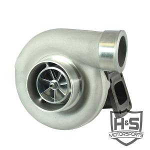 H & S H&S Motorsports Billet 64mm Turbo - Straight Compressor Outlet (Made to Order) - Spool Turbine Housing