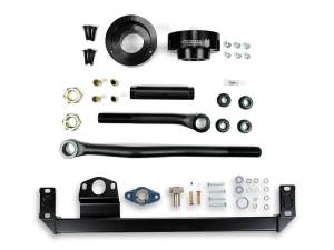 Sinister Diesel Steering & Level Kit for 2010-2012 Dodge Cummins 4WD (Black) SD-DODGE-TB-SBS-LVL-BLK-10