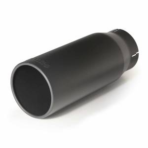 Exhaust - Exhaust Tips - Banks Power - Banks Power Tailpipe Tip Kit Round Straight Cut Black 4 Inch Tube 5 Inch X 12.5 inch 52931