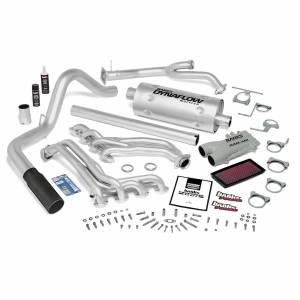 Banks Power PowerPack Bundle Complete Power System 89-93 Ford 460 C6 Automatic Transmission Black Tip 48843-B