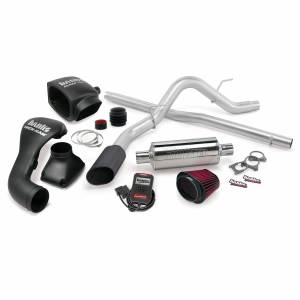 Banks Power Stinger Bundle Power System W/Single Exit Exhaust Black Tip 04-08 Ford 5.4 F-150 SCLB-ECMB 48483-B