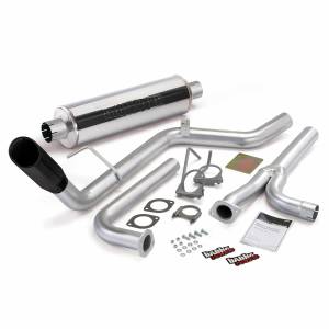 Banks Power Monster Exhaust System Single Exit Black Tip 04-15 Nissan 4.0L Frontier All Cab/Beds 48125-B