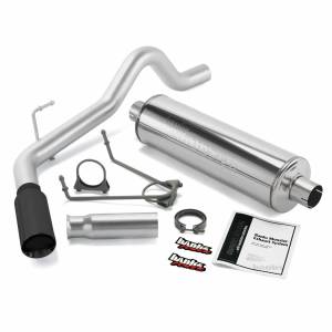 Banks Power Monster Exhaust System Single Exit Black Tip 00-06 Toyota 3.4L 4.0L 4.7L Tundra 48130-B