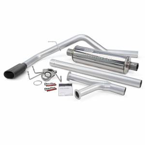 Banks Power Monster Exhaust System Single Exit Black Tip 09-19 Toyota Tundra 4.6/5.7L DCMB-CMSB 48140-B