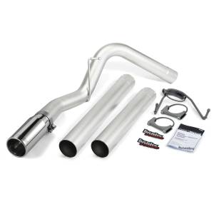Exhaust - Exhaust Systems - Banks Power - Banks Power Monster Exhaust System Single Exit Chrome Tip 14-18 Ram 6.7L CCLB MCSB 49776