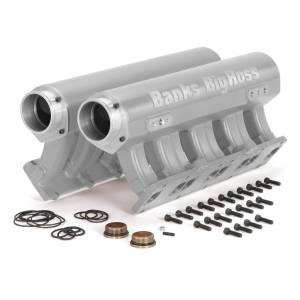 Engine Parts - Intake Manifolds & Parts - Banks Power - Banks Power Big Hoss Racing Intake Manifold System Natural for use with 01-15 Chevy/GMC 6.6L 42737