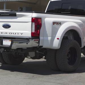 Banks Power - Banks Power Monster Exhaust System Single Exit Black Ob Round Tip 2017-2019 Ford Super Duty 6.7L Diesel 49794-B - Image 4