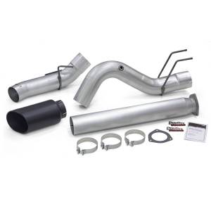Banks Power - Banks Power Monster Exhaust System 5-inch Single Exit Black Tip 2017-Present Ford F250/F350/F450 6.7L 49795-B - Image 2