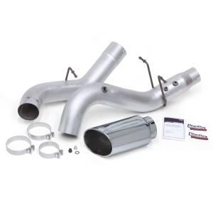 Banks Power - Banks Power Monster Exhaust System 5-inch Single Exit Chrome Tip 2017-Present Chevy/GMC 2500/3500 Duramax 6.6L L5P 48996 - Image 2