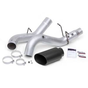 Banks Power - Banks Power Monster Exhaust System 5-inch Single Exit Black Tip 2017-Present Chevy/GMC 2500/3500 Duramax 6.6L L5P 48996-B - Image 2