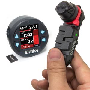 Banks Power Derringer Tuner with ActiveSafety, includes iDash 1.8 DataMonster for use with 2011-14 Ford F-150 EcoBoost 3.5L 66785