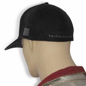 Banks Power - Banks Power Power Hat Premium Fitted Black/Gray Curved Bill Flexible Fit 96127 - Image 5