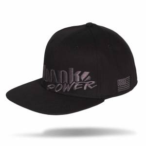 Shop By Part - Gear & Apparel - Banks Power - Banks Power Power Hat Premium Fitted Black/Gray Flat Bill Flexible Fit 96126