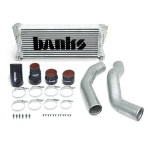 Turbo Chargers & Components - Intercoolers and Pipes - Banks Power - Banks Power Intercooler Upgrade Includes Boost Tubes Natural Finish for 13-18 Ram 2500/3500 Cummins 6.7L 25989