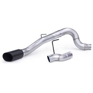 Exhaust - Exhaust Systems - Banks Power - Banks Power Monster Exhaust System 5-inch Single Exit Cerakote Black Tip for 13-18 Ram 2500/3500 6.7L Cummins Mega-Cab SB 49778-B