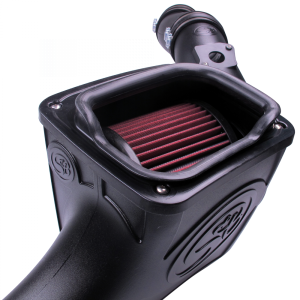 S&B Filters - S&B Cold Air Intake For 03-07 Ford F250 F350 F450 F550 V8-6.0L Powerstroke Cotton Cleanable Red - 75-5070 - Image 4