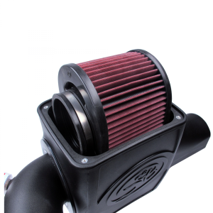 S&B Filters - S&B Cold Air Intake For 03-07 Ford F250 F350 F450 F550 V8-6.0L Powerstroke Cotton Cleanable Red - 75-5070 - Image 5