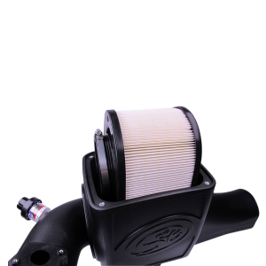 S&B Filters - S&B Cold Air Intake For 03-07 Ford F250 F350 F450 F550 V8-6.0L Powerstroke Dry Extendable White - 75-5070D - Image 5