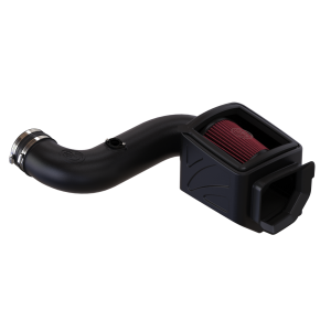 S&B Filters - S&B Cold Air Intake For 06-07 Chevrolet Silverado GMC Sierra V8-6.6L LLY-LBZ Duramax Cotton Cleanable Red - 75-5080 - Image 2